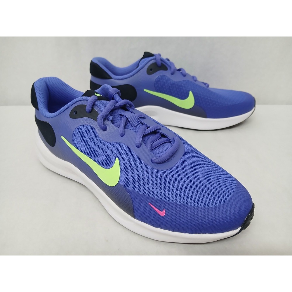 NIke Kids Revolution 7 GS Youth Running Shoe FB7689-500 Light Ultramarine Sz 5.5